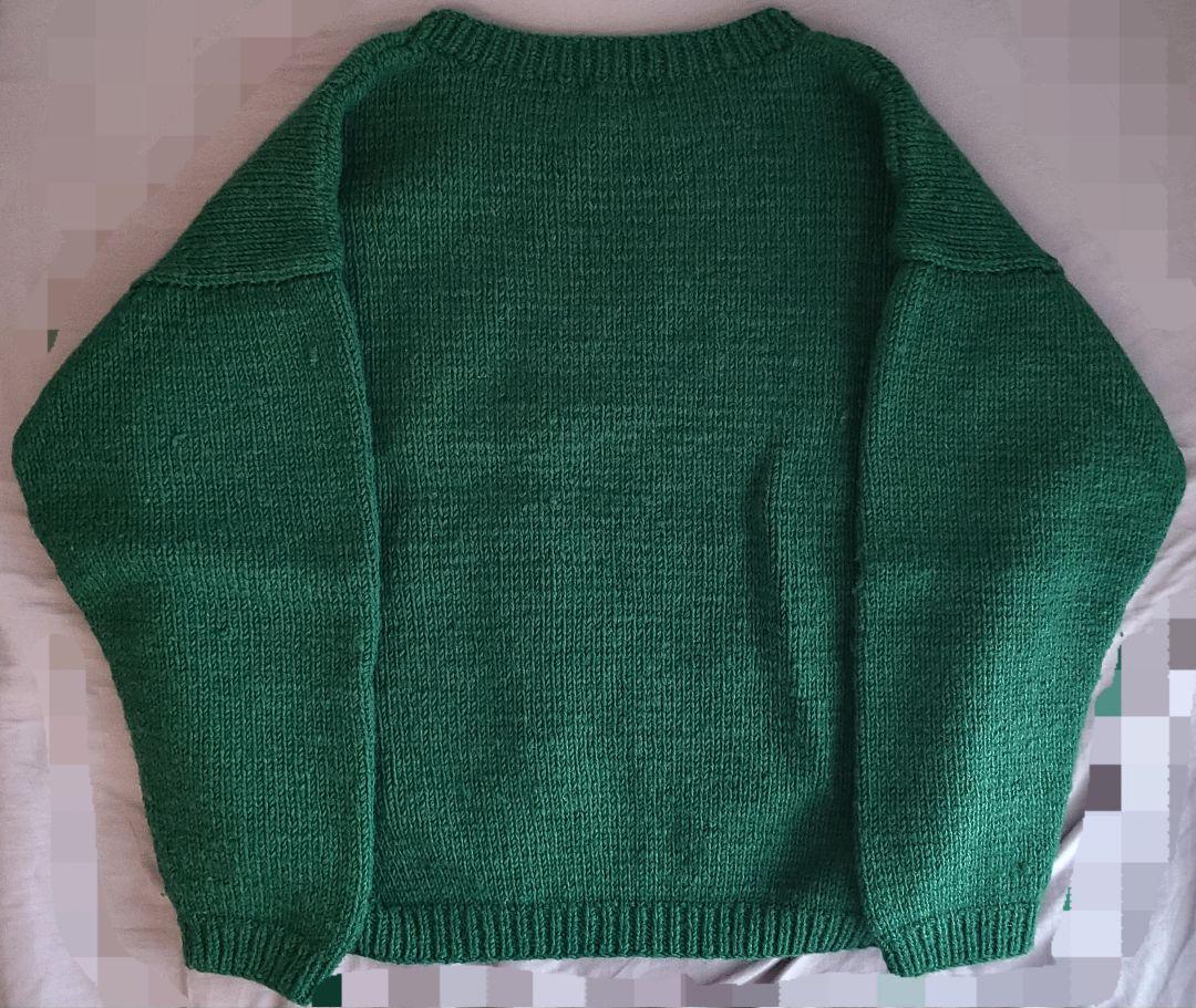 McMahon Knitting Mills】セーター緑Freeサイズ