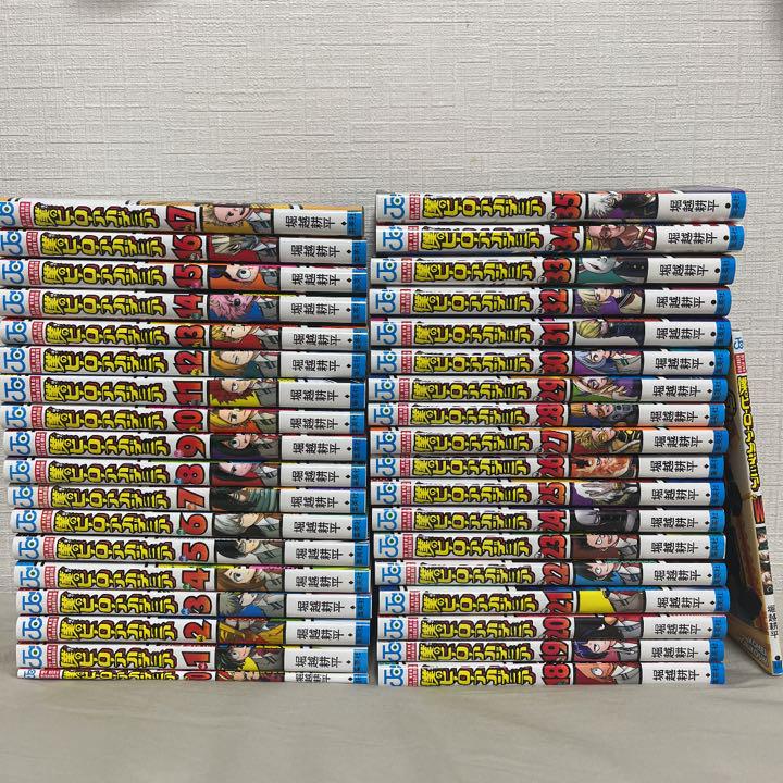 SEAL限定商品 僕のヒーローアカデミア全巻+映画特典 全巻セット 豊富な品 【残り1点のみ】僕のヒーローアカデミア全巻+映画特典付き 全巻セット