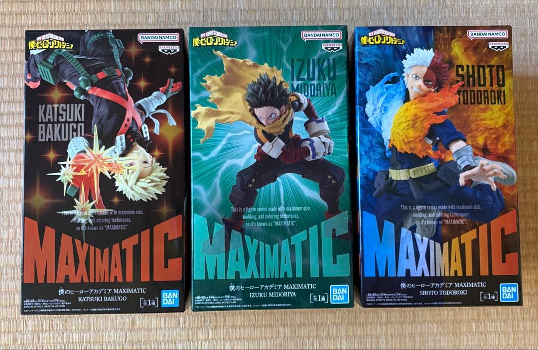 MAXIMATIC 僕のヒーローアカデミア フィギュアセット - メルカリ