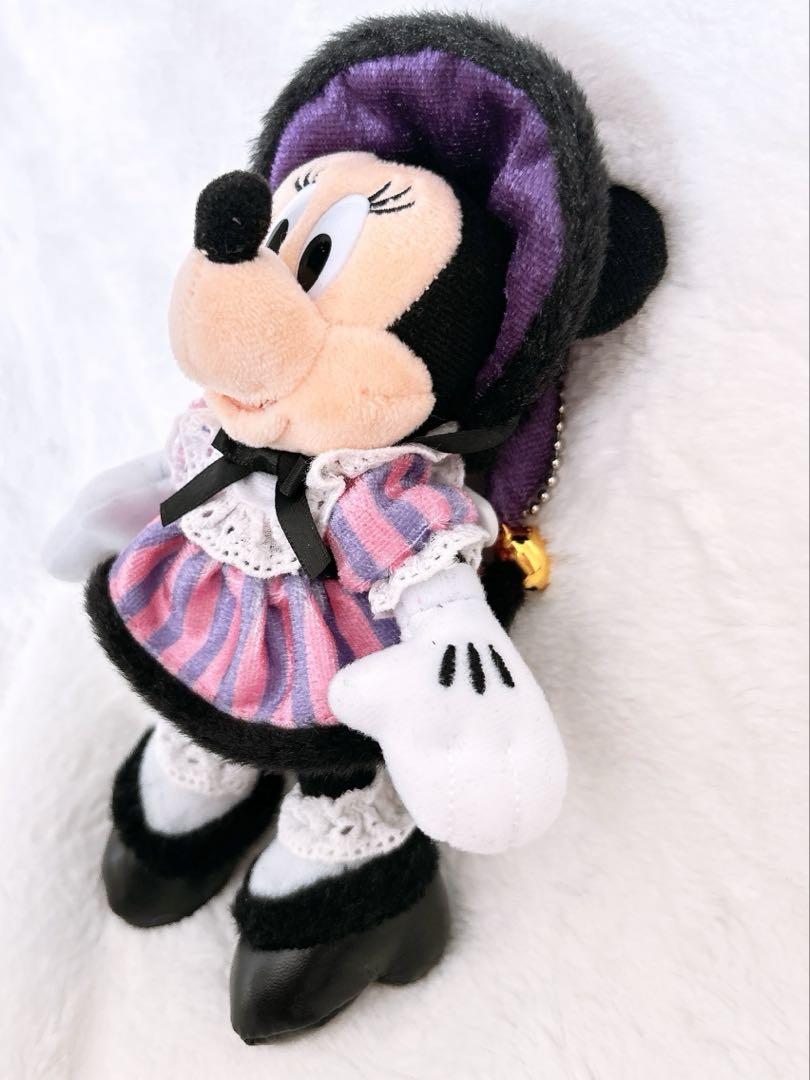 タグ付新品　2022 ディズニーハロウィン　ぬいぐるみバッジ　ミッキー　ミニー