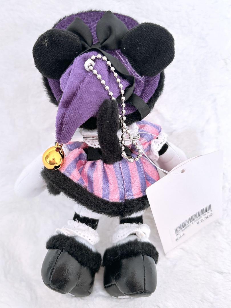 タグ付新品　2022 ディズニーハロウィン　ぬいぐるみバッジ　ミッキー　ミニー