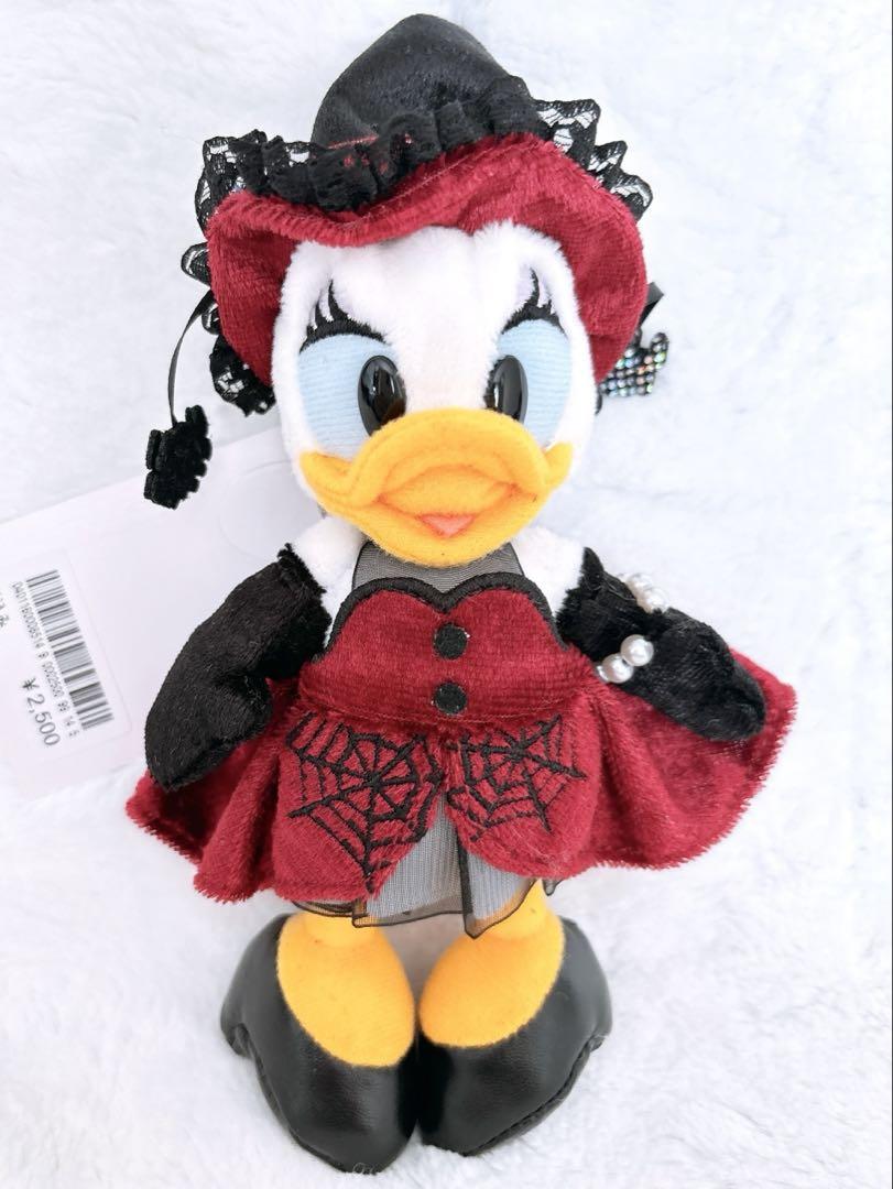 タグ付新品　2022 ディズニーハロウィン　ぬいぐるみバッジ　ミッキー　ミニー