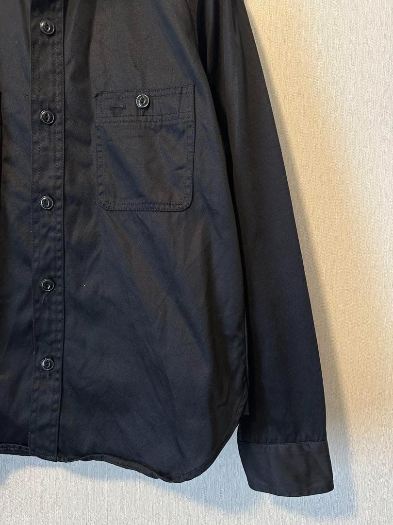 TENDERLOIN Black Cotton Work L|S ShirtM・TENDERLOIN USTAUSTRALIA_COM_AU
