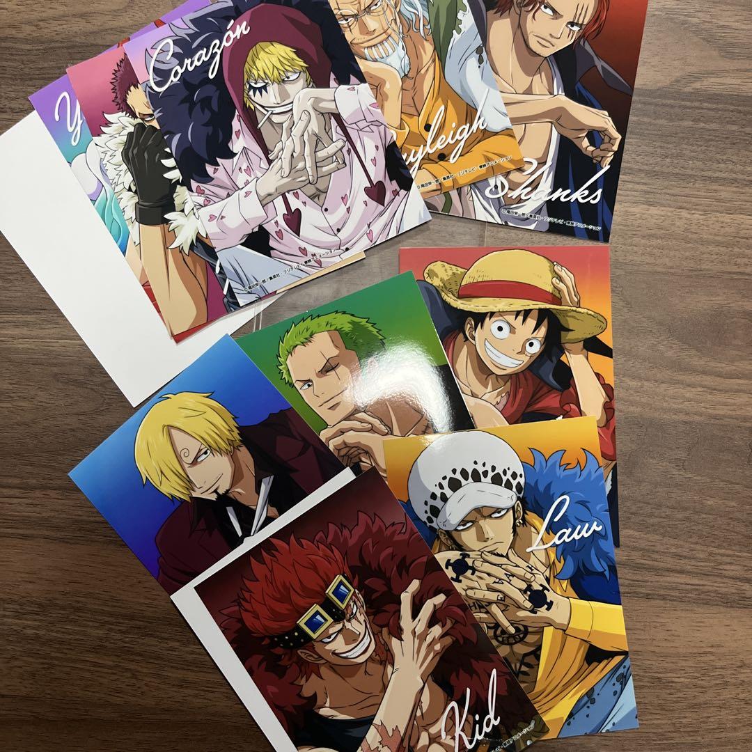 ONE PIECE USJ ロー　USJ ユニバ　ルフィ　コラソン　ゾロ　サンジ