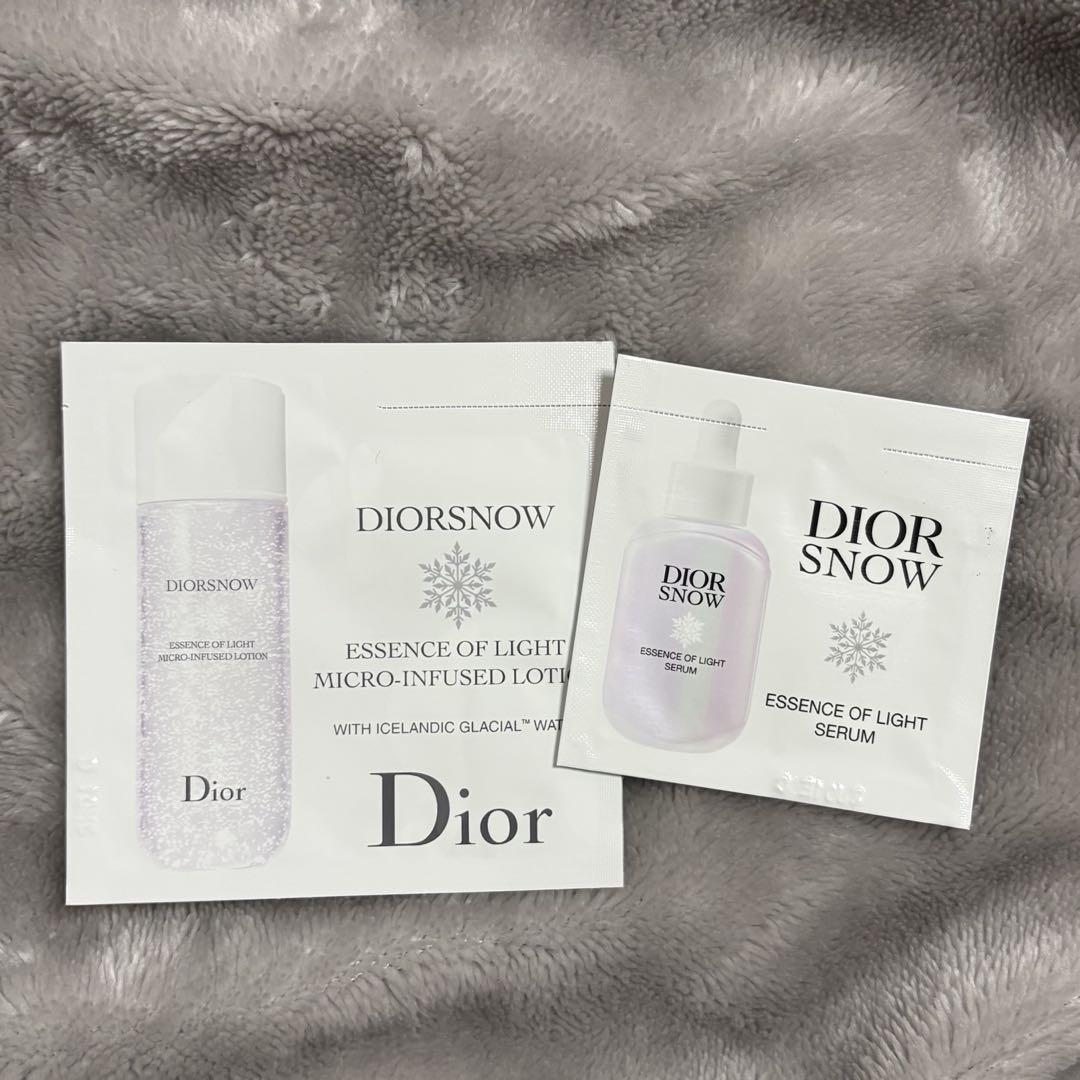 DIOR SNOW セット SET OF 5】 JAPAN DIOR SNOW 2025 Coffret Lotion Cream Serum