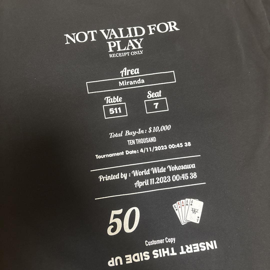 world wide yokosawa ヨコサワ tシャツ 2019 wsop - メルカリ