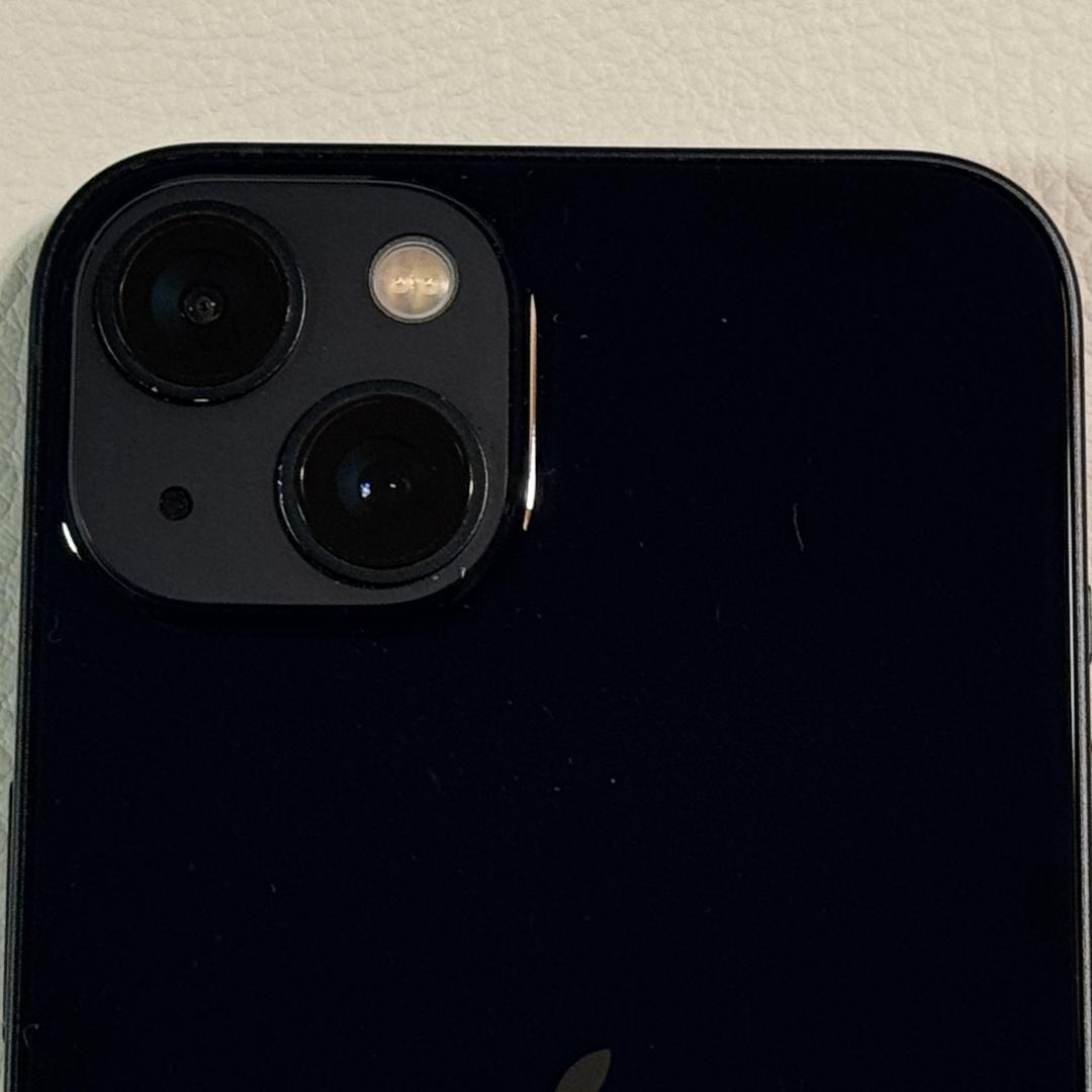 【美品】iPhone13 ミッドナイト 128GB バッテリー交換済（100％） 美品】iPhone13 ミッドナイト 128GB バッテリー交換済（100