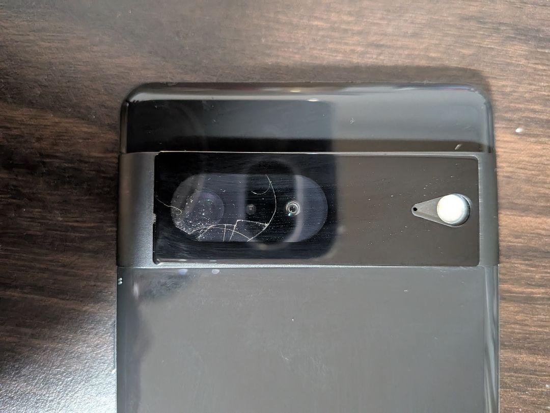 Google Pixel 7 SIMフリー 専用ケース付 黒 画面ひび割れあり Google Pixel 7 SIMフリー 専用ケース付 黒 画面ひび割れあり