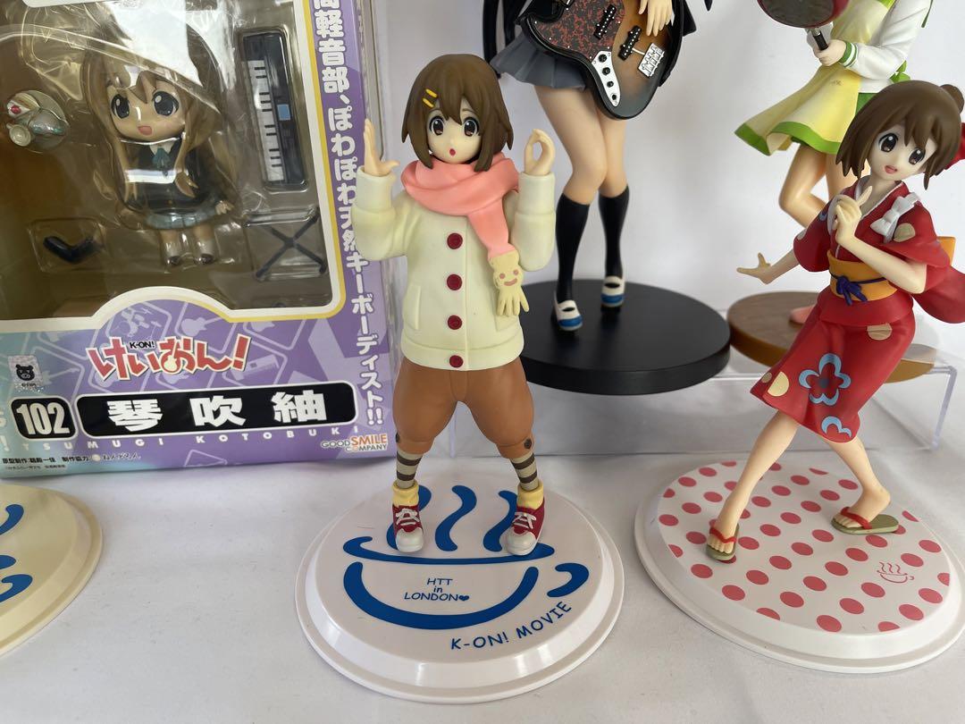 けいおん！　フィギュア　4種まとめ売り けいおん フィギュア 澪 梓 あずにゃん まとめ売り 4体セット
