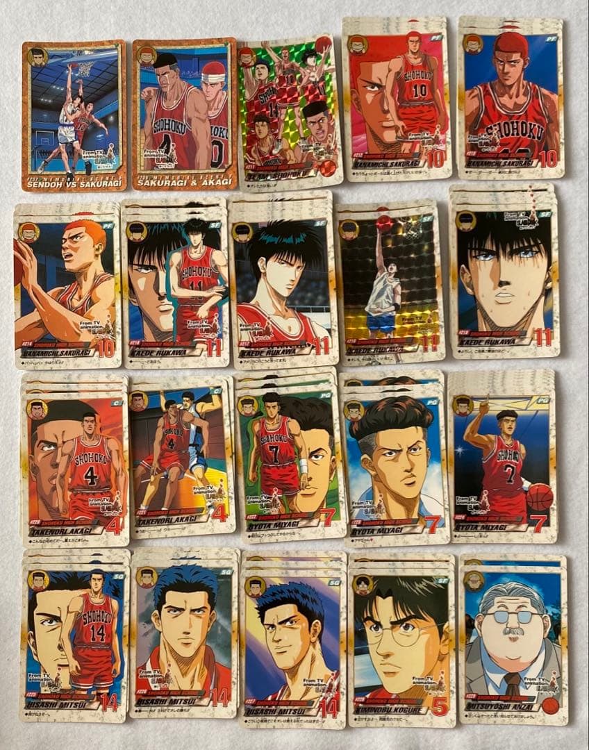 レア多数 スラムダンク カードダス SLAMDUNK バンダイ 当時物 レア多数 スラムダンク カードダス SLAMDUNK バンダイ 当時物