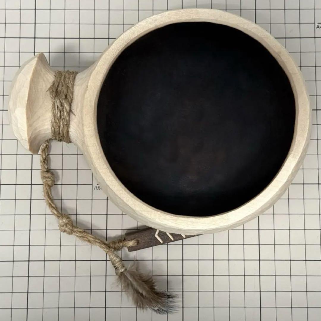 人気ランキング1位～（売れ筋商品） ソウルオブシベリア 特注品 白×黒（焦茶） ボウル メルカリ - ククサ バーベキュー・調理用品