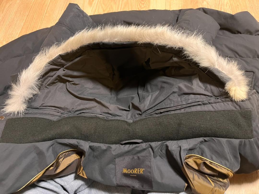 SALE得価 美品 MOORER ムーレー バルビエリ ダウン コート 54 o1P38-m30612845539 SALEHOT