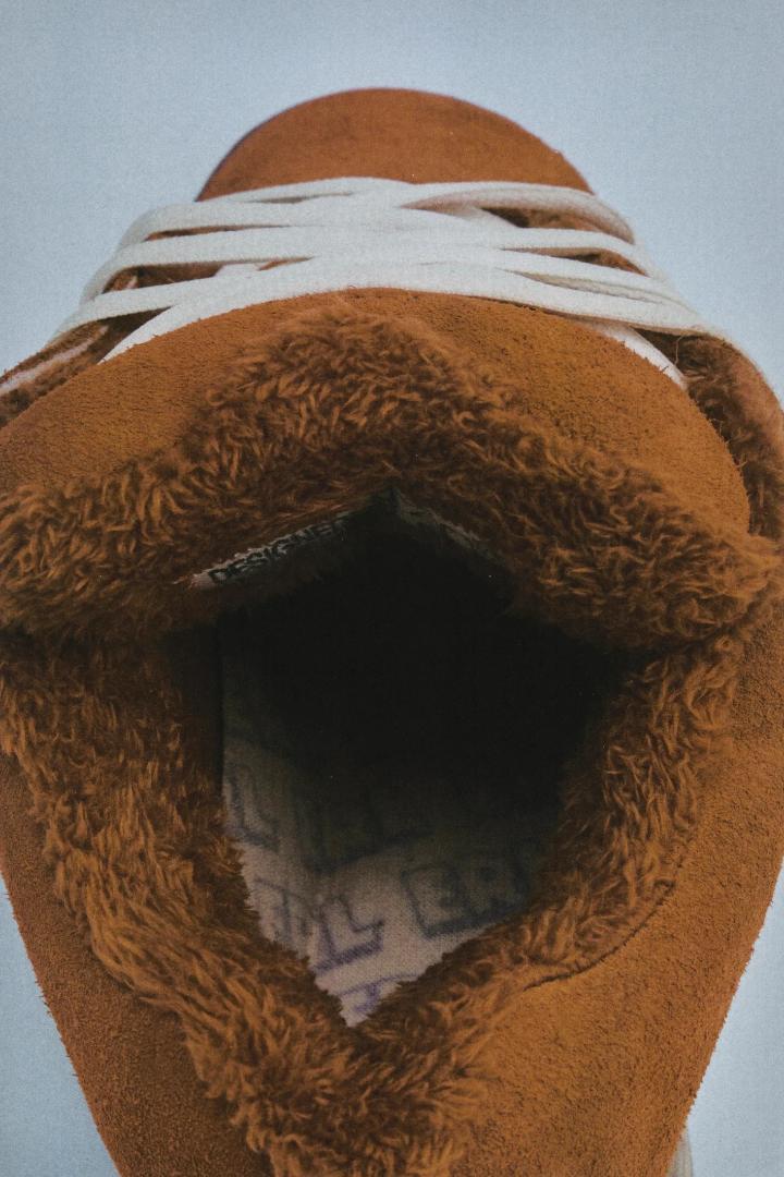 靴 ERL Suede Skate Sneaker Leather VANPS