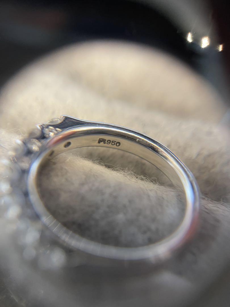 【TV通販商品】カナディアンダイヤモンド　1.00ct pt950 リング