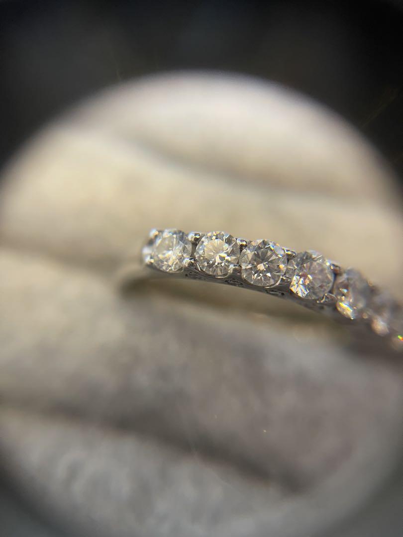 【TV通販商品】カナディアンダイヤモンド　1.00ct pt950 リング
