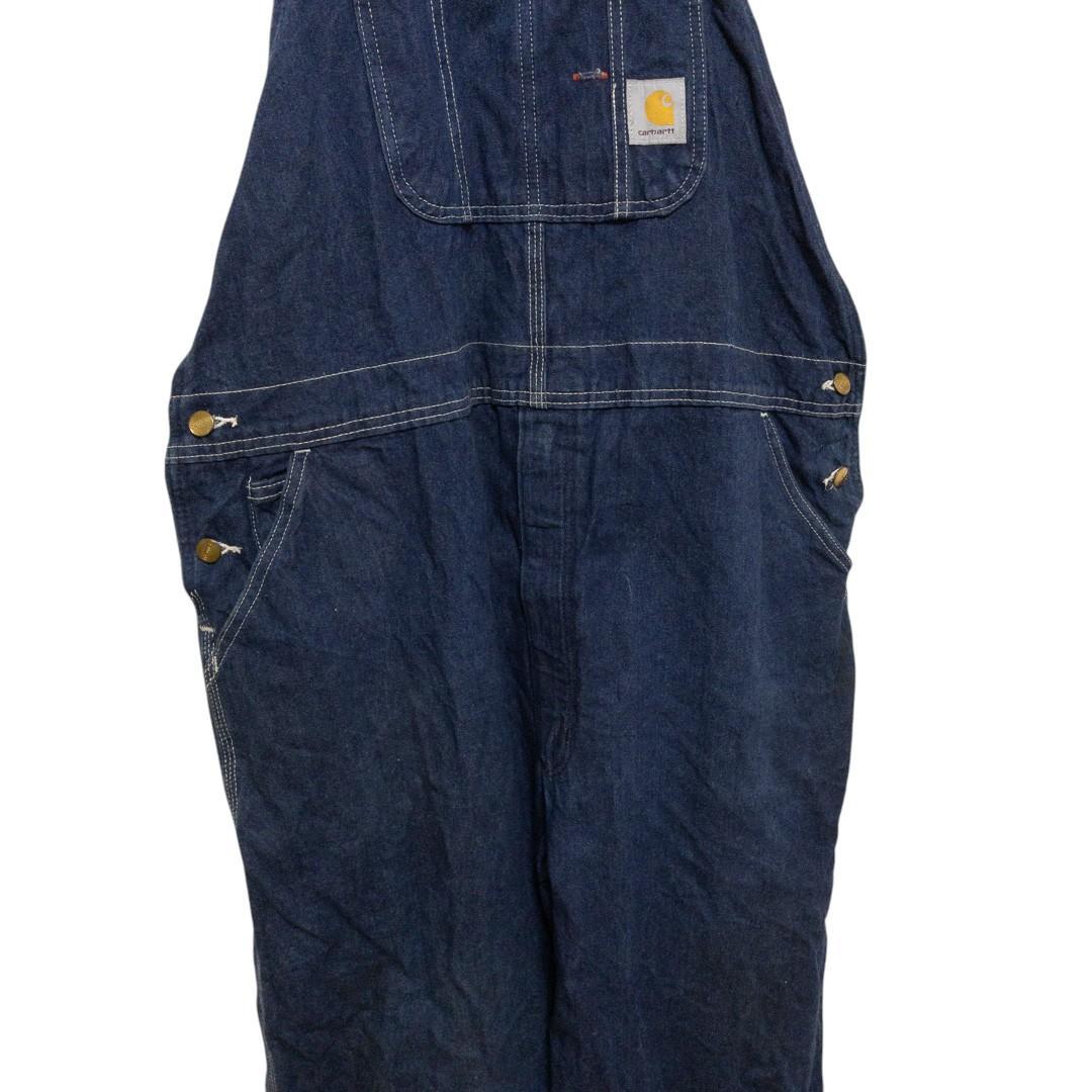 人気商品の再入荷情報をお届け！ ☆Carhartt☆ ワンポイントロゴ刺繡 デニムオーバーオール C パンツ