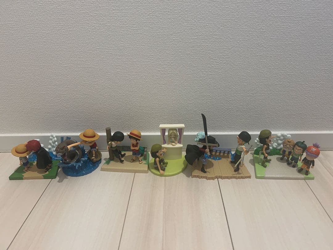 ワンピース ワーコレフィギュアやや傷や汚れあり