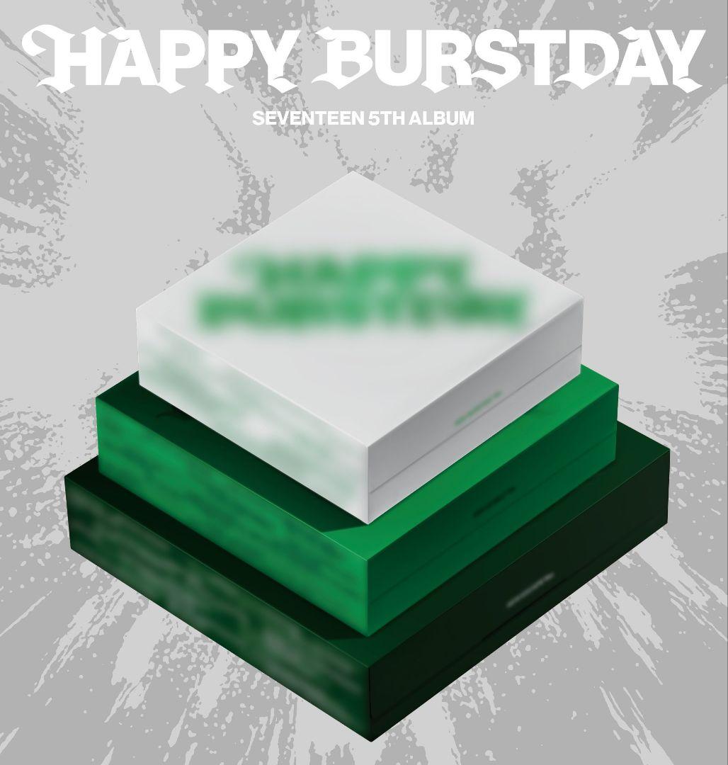 SEVENTEEN セブチ 未開封 HAPPY BURSTDAY 3形態×3 新品未開封】 SEVENTEEN HAPPY BURSTDAY 3形態セット - メルカリ