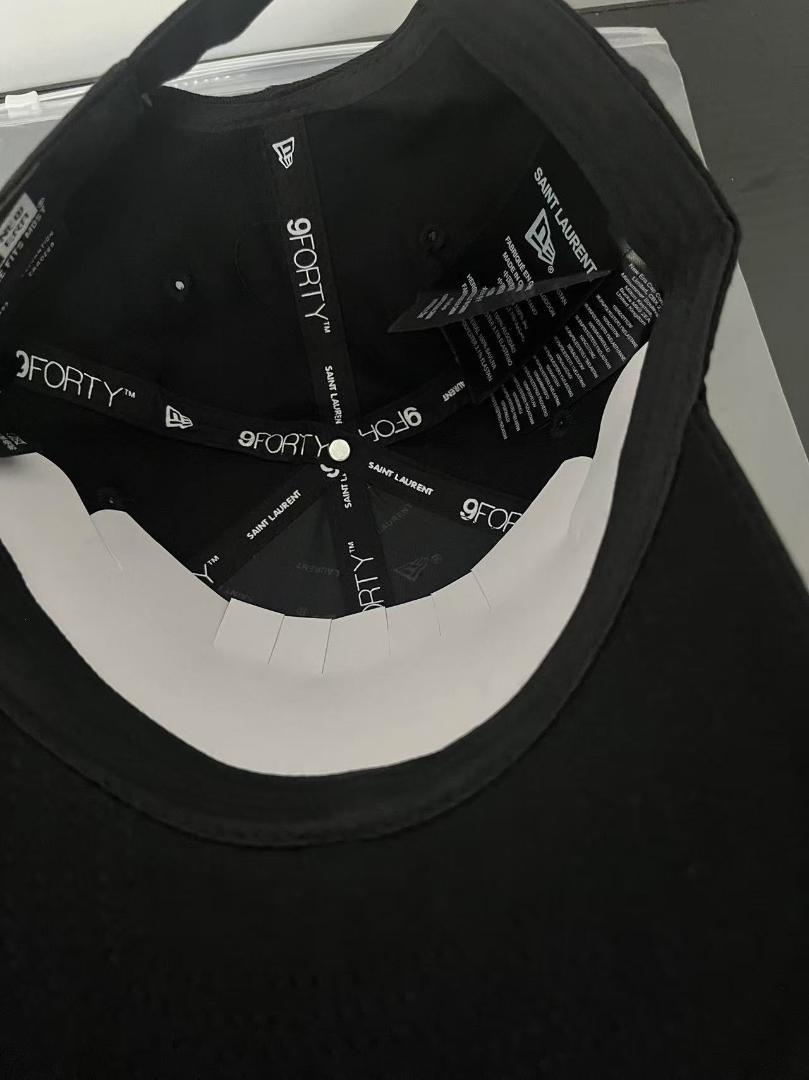 美品 YSL 9FORTY ブラック キャップ