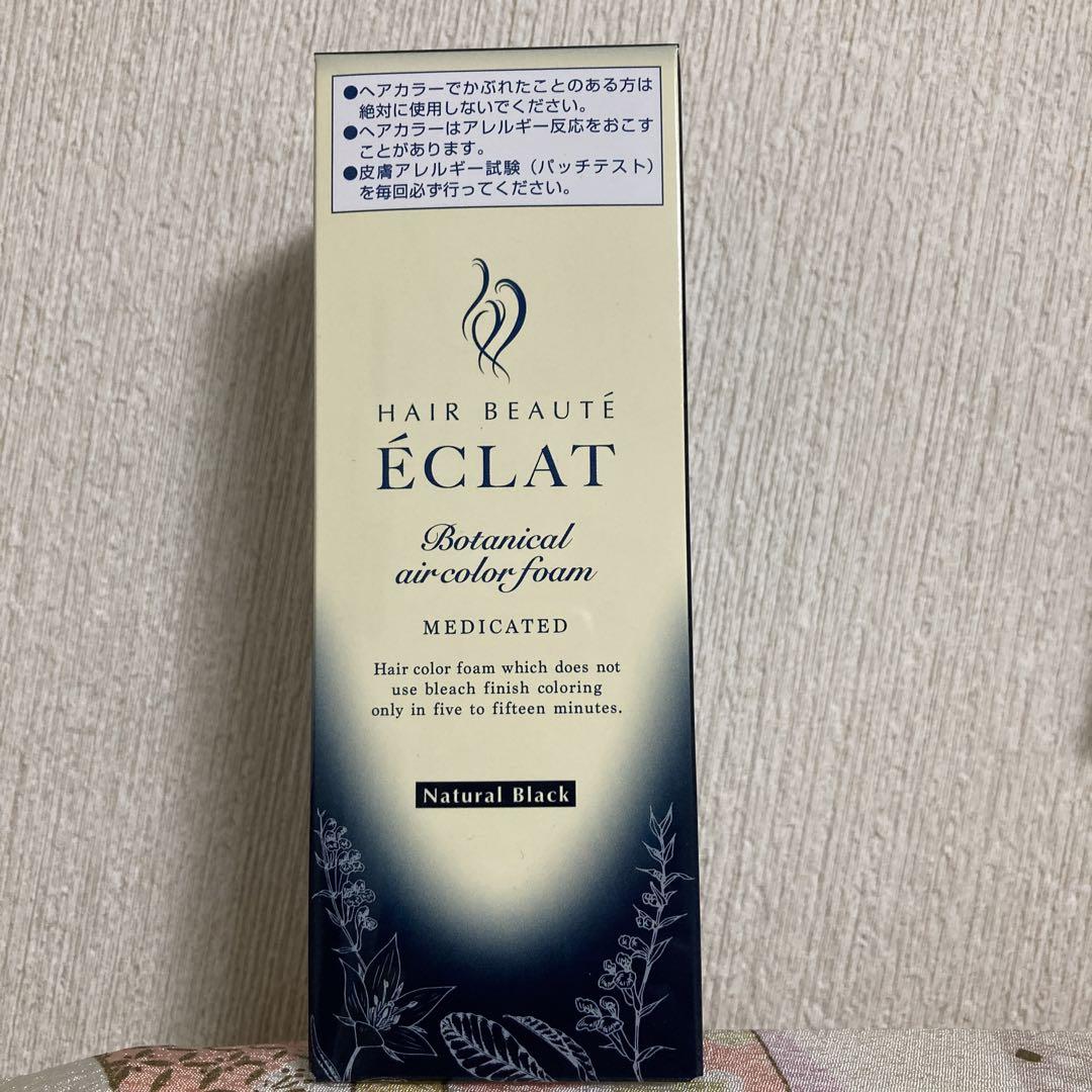 ヘアボーテエクラボタニカルエアカラーフォームEＸナチュラルブラック