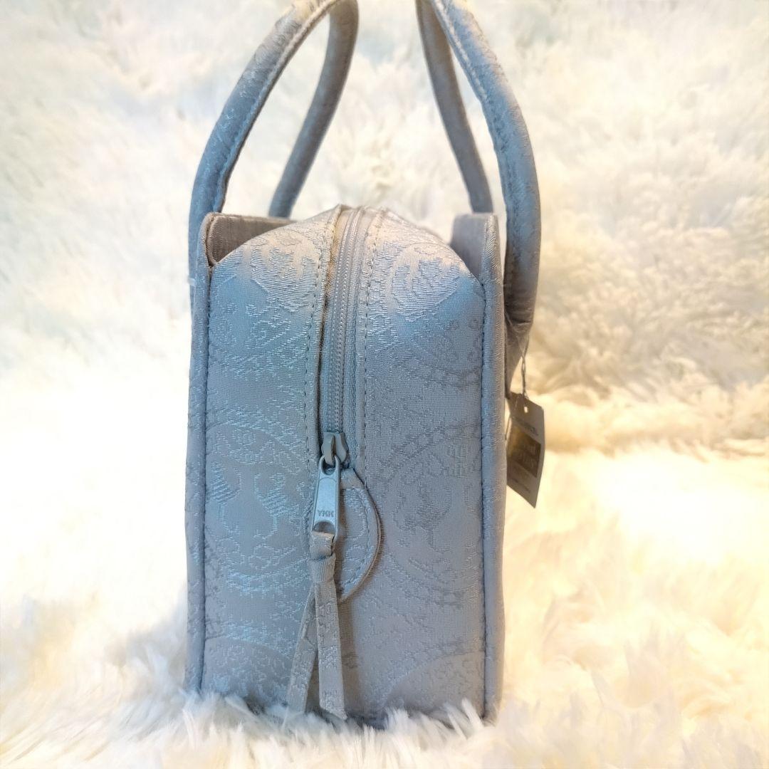 表地絹100%の　和装　利休ハンドバック