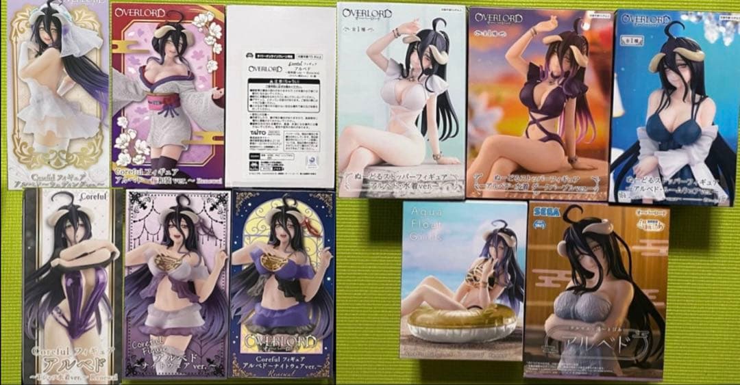 OVERLORD アルベド フィギュア オンクレ 11点新品、♥