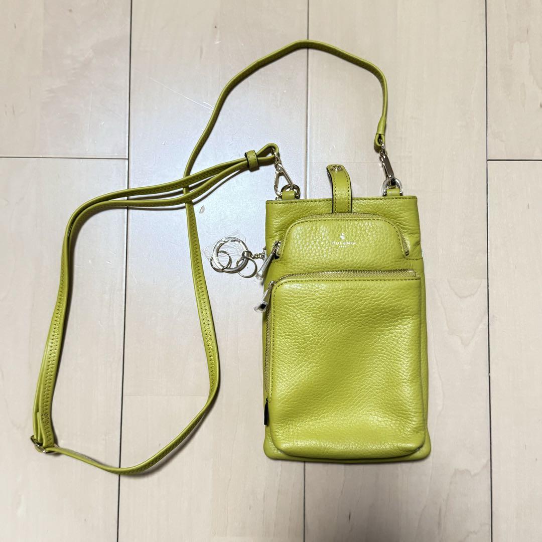 PELLE BORSA ペレボルサ バッグ スマホショルダー スリム