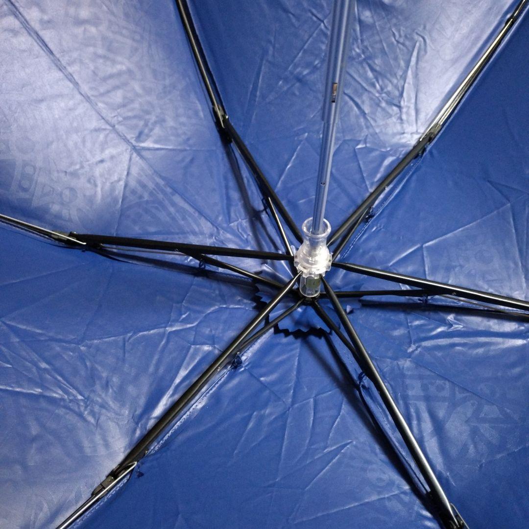 美品ヴィヴィアンウエストウッドネイビー 折りたたみ晴雨兼用傘
