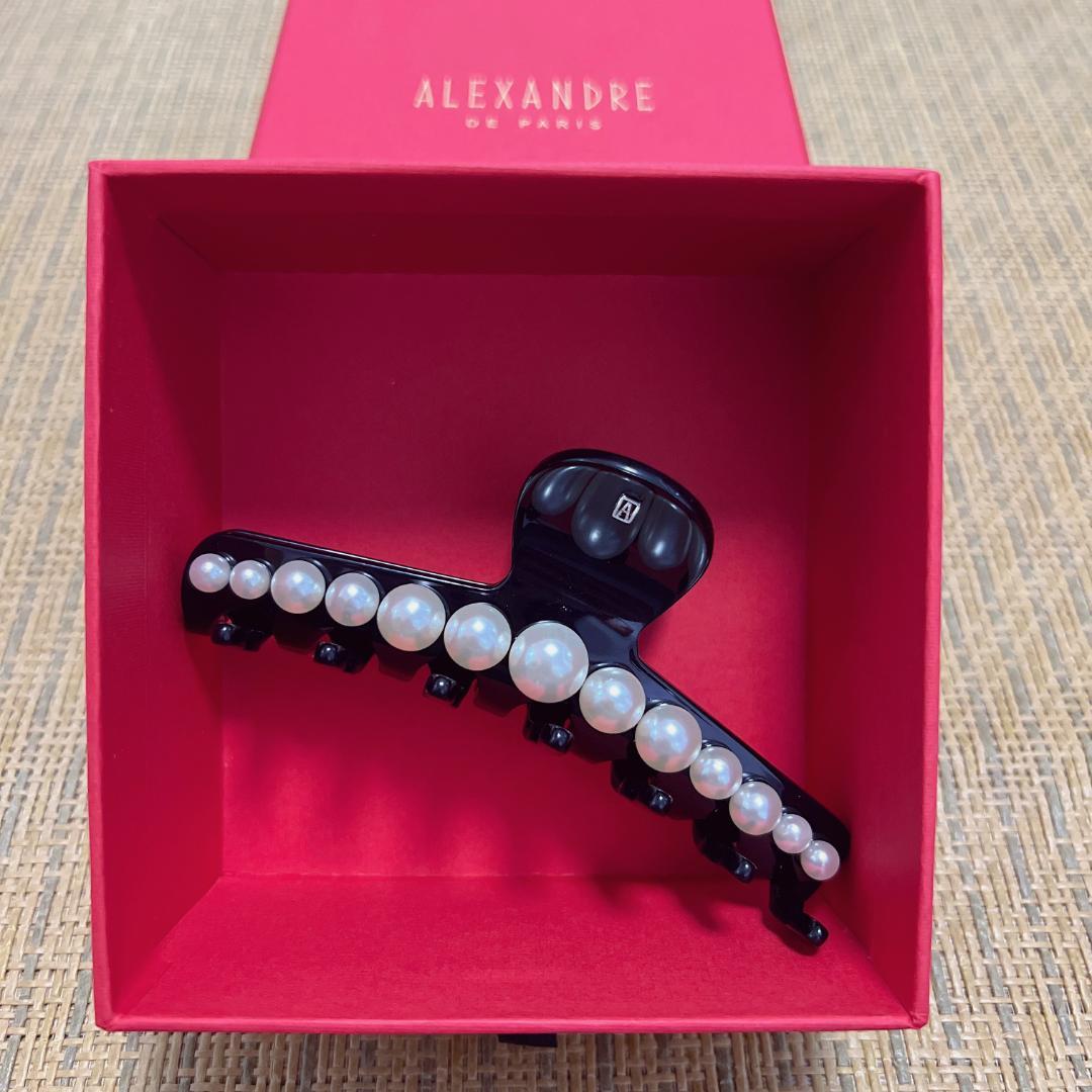 新品ALEXANDRE DE PARIS アレクサンドルドゥパリ　ヘアクリップ