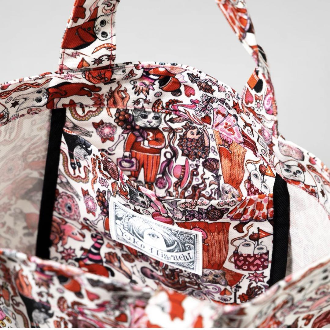 新品☆ ボリス雑貨店 2wayトートバッグ「RED」エコバッグ