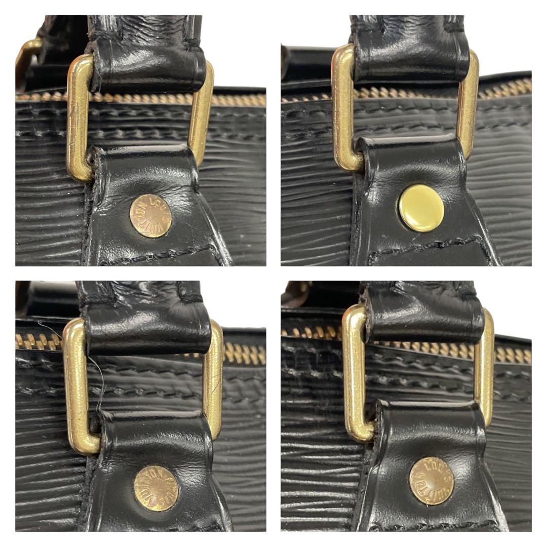 ルイヴィトン　エピ　スピーディ25　ミニボストン　バッグ　ブラック　4684 ルイヴィトン エピ スピーディ25 ミニボストン バッグ ブラック 4684
