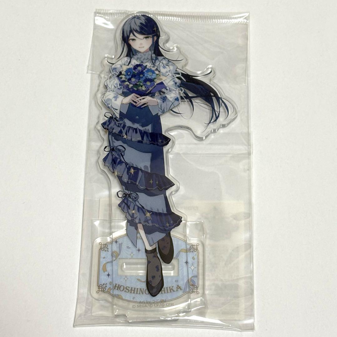 推しの子 喫茶 NATSLIVECAFE アクリルスタンド缶バッジ等　星野アクア 推しの子 喫茶 NATSLIVECAFE アクリルスタンド缶バッジ等 星野