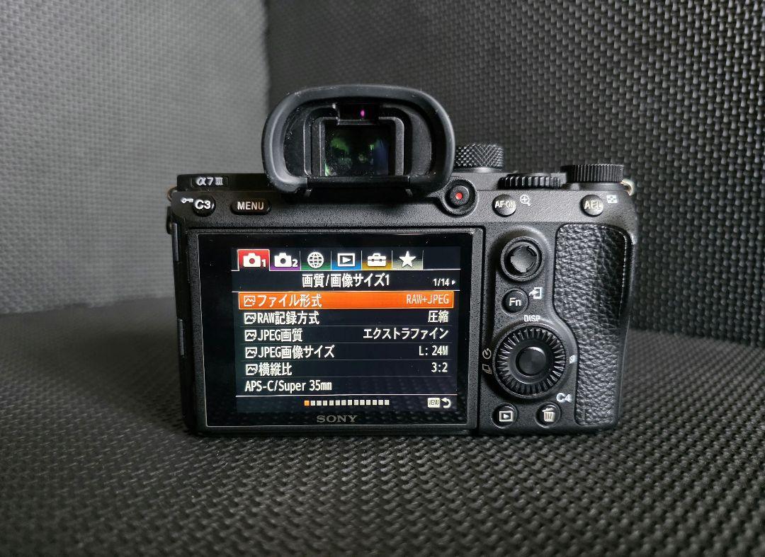 SONY α7III ILCE-7M3K 14443回 ミラーレス 一眼カメラ