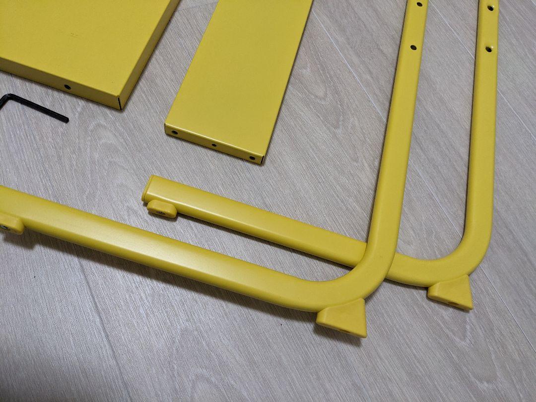 新品未開封】IKEA ブルクスヴァーラ 廃盤カラー イエロー サイド