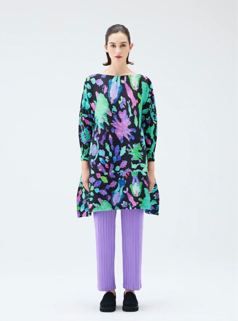 プリーツプリーズ ピンク