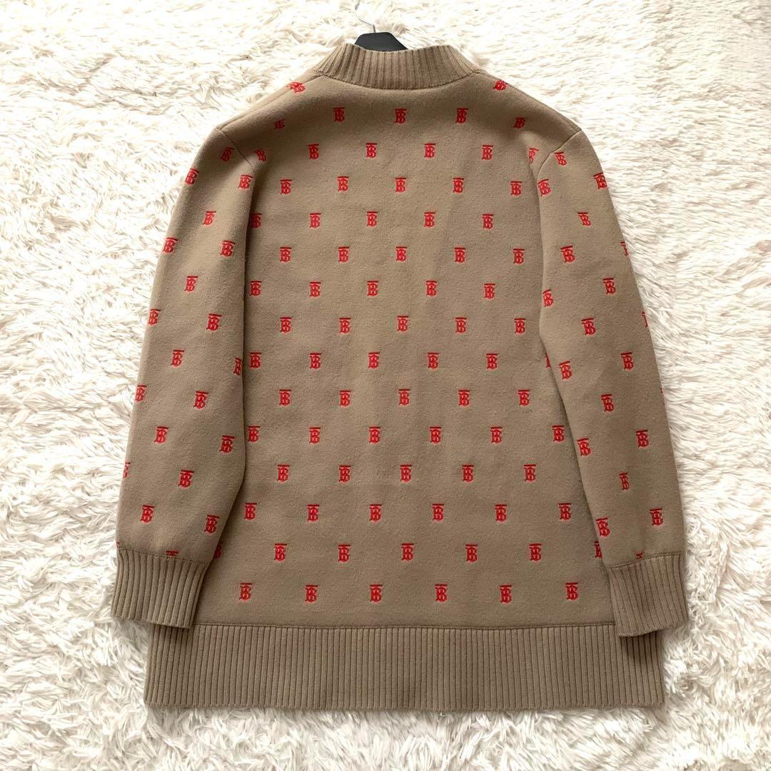 BURBERRYバーバリー　カーディガン　TBモノグラム　キャメル 三越伊勢丹 | burberry/バーバリー通販 | チェック ウール