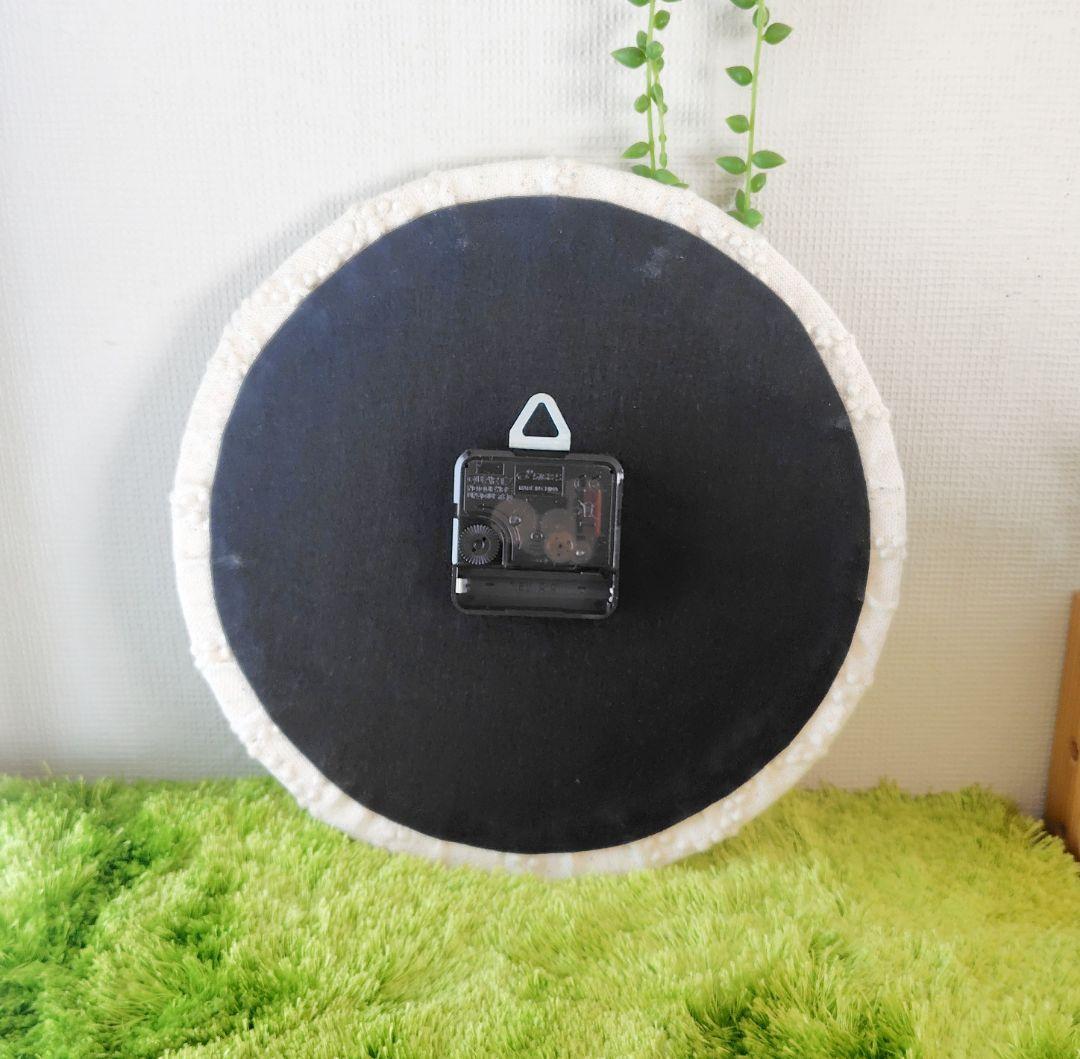 ミナペルホネン タンバリン（white）壁掛け時計