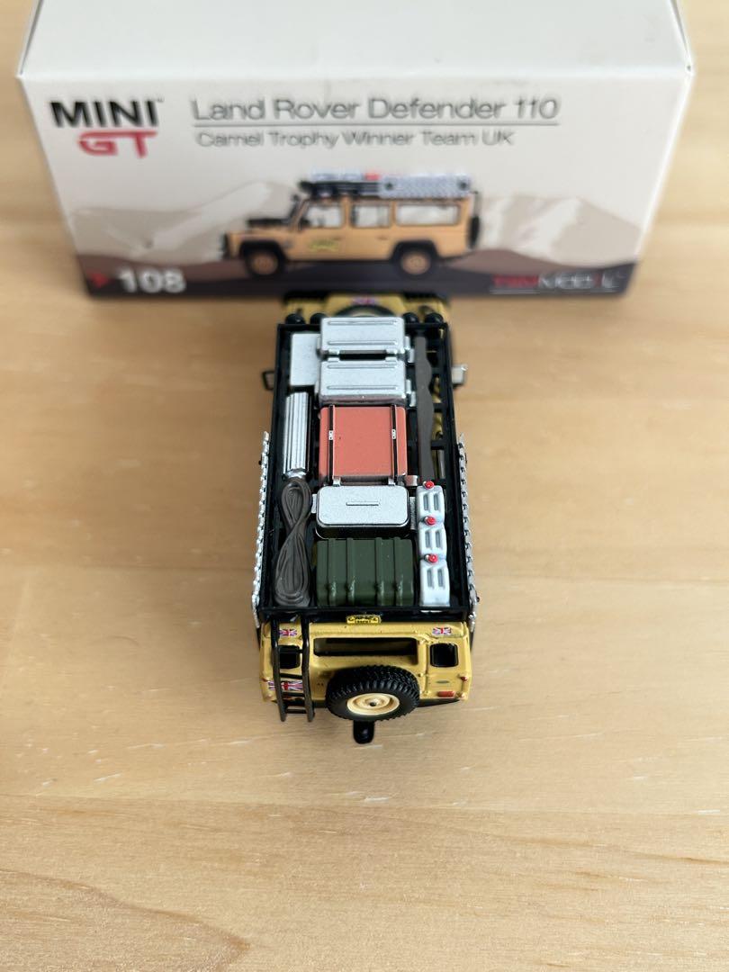 激レア品 1/64 MINI GT ランドローバー ディフェンダー