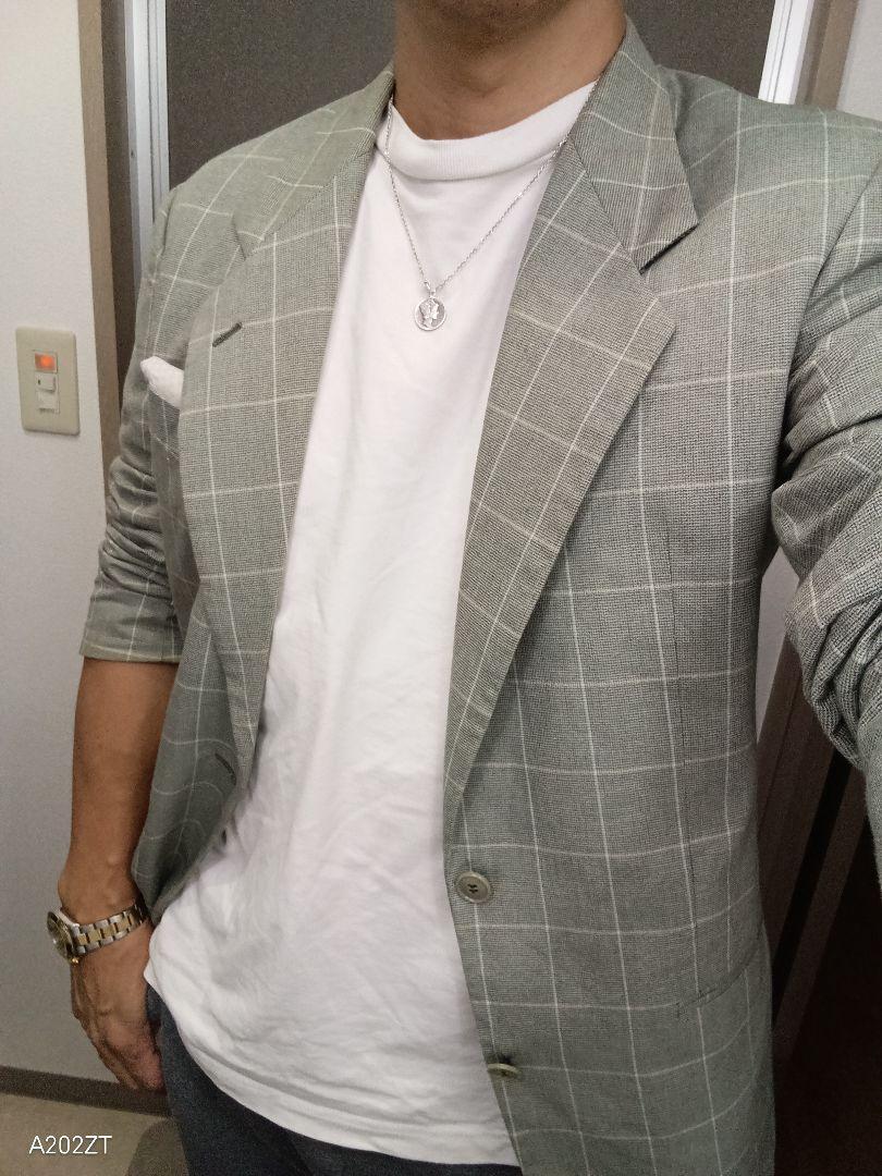 【カジュアル感 休日も紳士】GIORGIO ARMANI テーラードジャケット