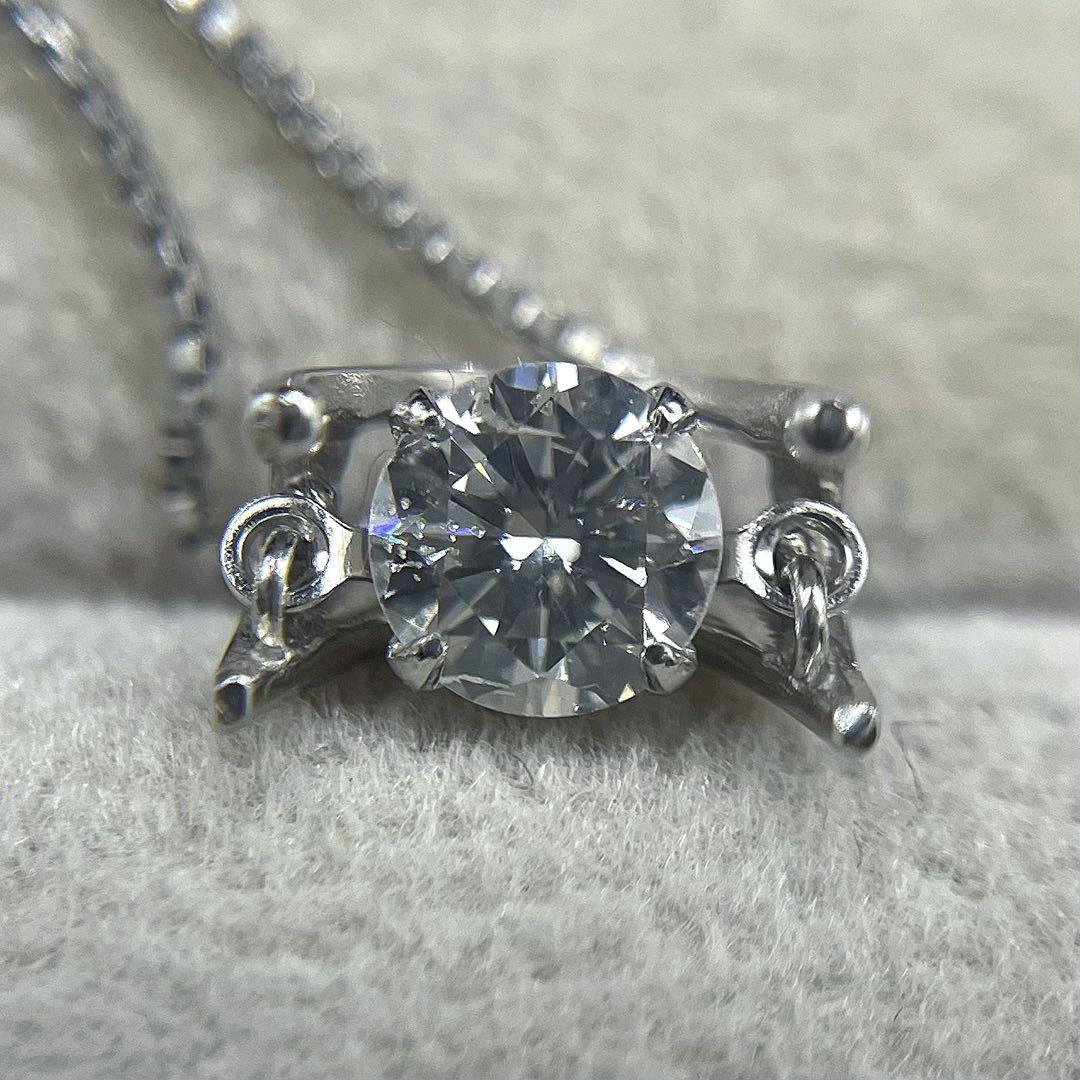 新到着 JE317☆高級 ダイヤモンド0.41ct ペンダントヘッド プラチナ アクセサリー