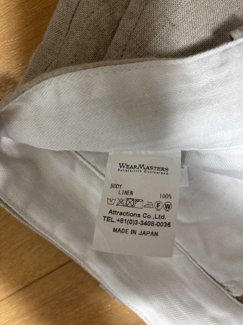 WEARMASTERS (Attractions)スラックス 32 ベージュ - メルカリ