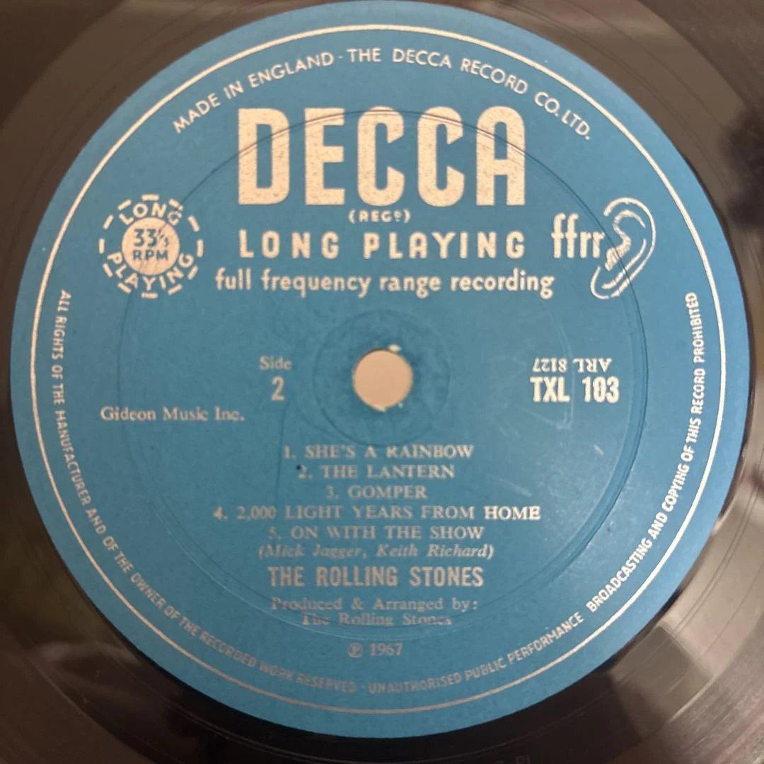 Rolling Stones Satanic Majesties uk レコード Rolling Stones - Their Satanic Majesties Request - 1981