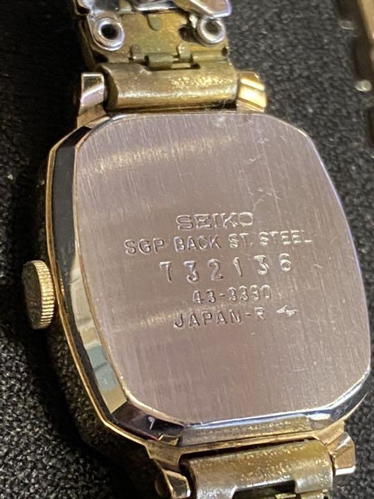 人気新作登場 腕時計 SEIKO QUARTZ 4300L2 SGP.BACK 732136 yKCBZ-m30644154132 NEW特価