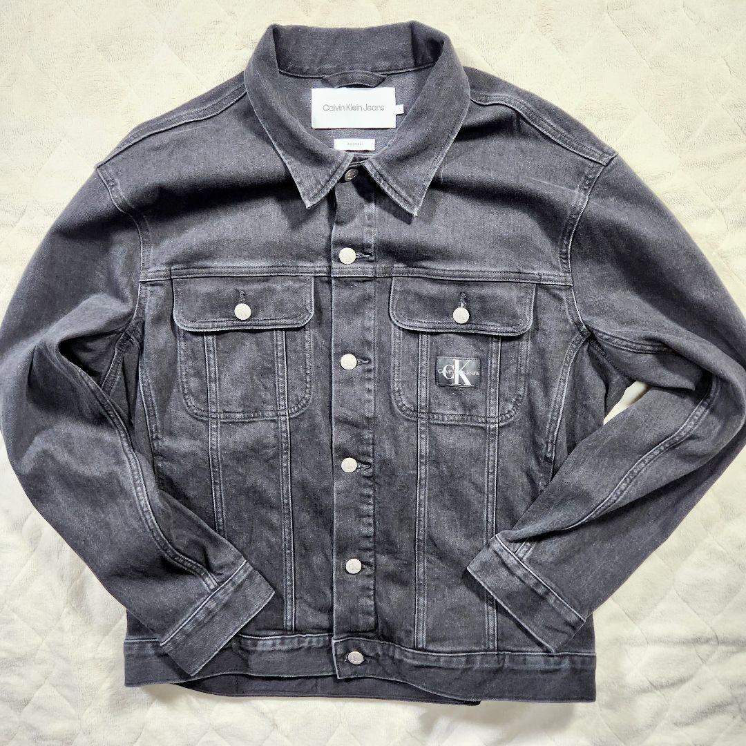 Calvin Klein Jeans デニムジャケット ブラックL Calvin Klein Jeans