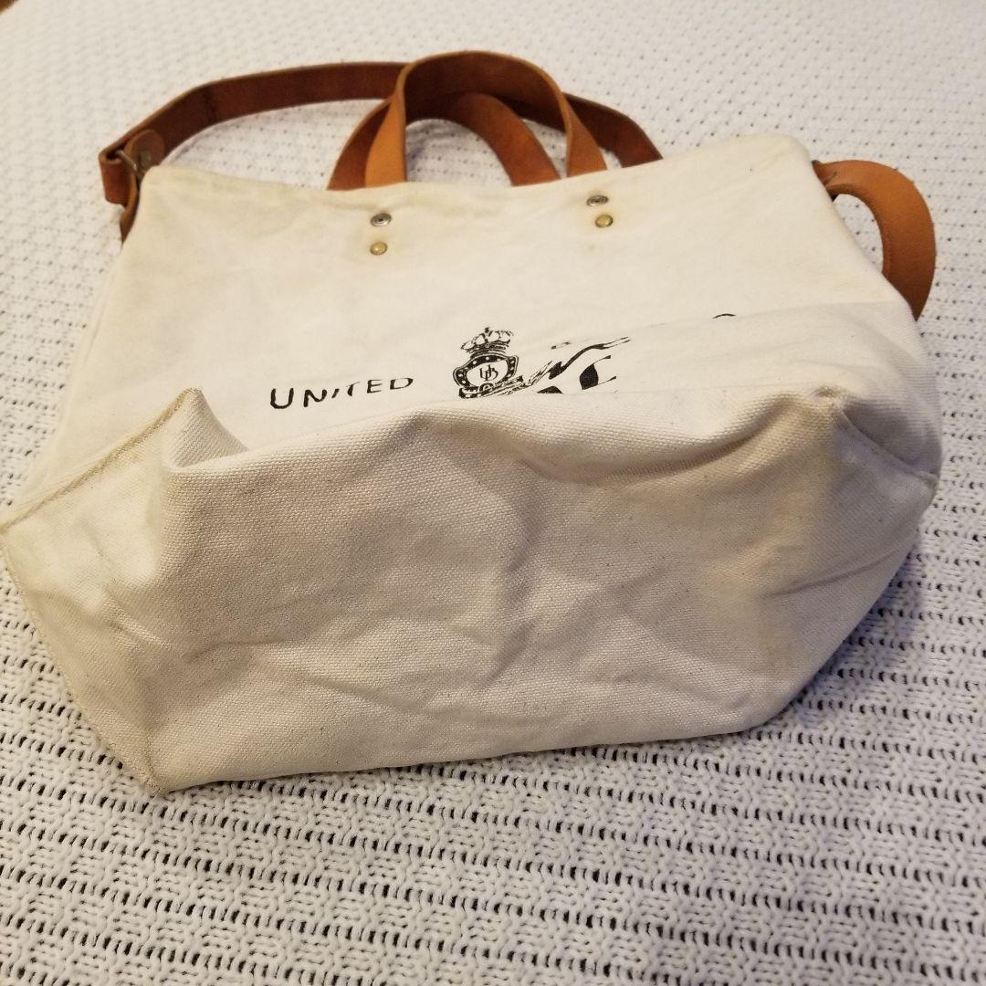 UNITED BAMBOO ショルダーバッグ、トートバッグ牛革&帆布