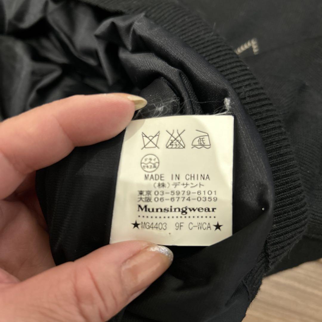 Munsingwear クルーネック アーガイル ニット セーター ゴルフ