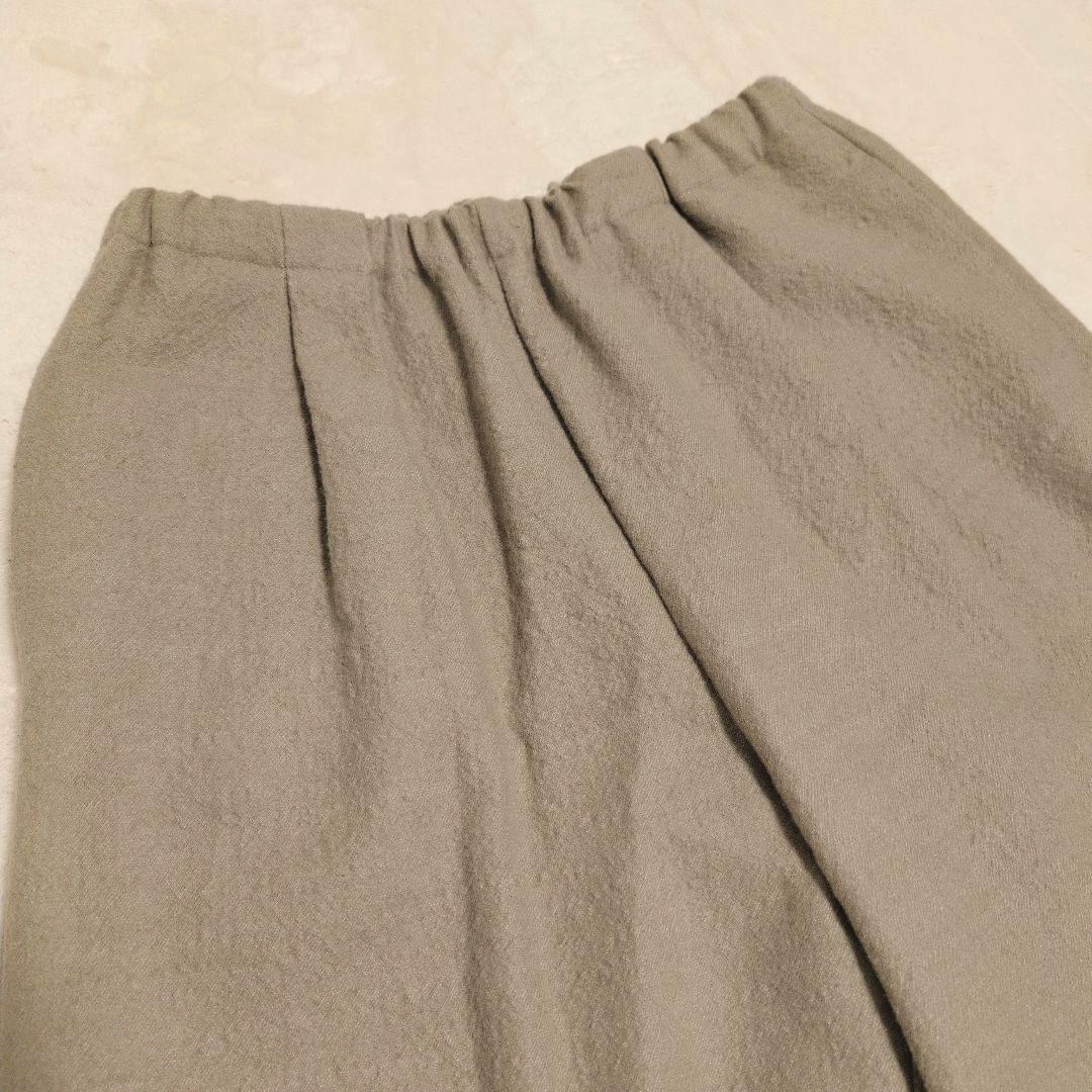 apuntob アプントビー ウール混 イージーパンツ ウエストゴム XS