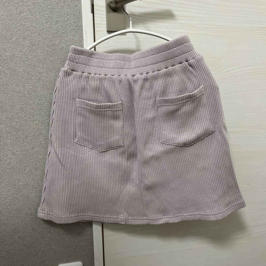 PICH GOLF 薄い紫 ポロシャツ ワッフル生地 セットアップ