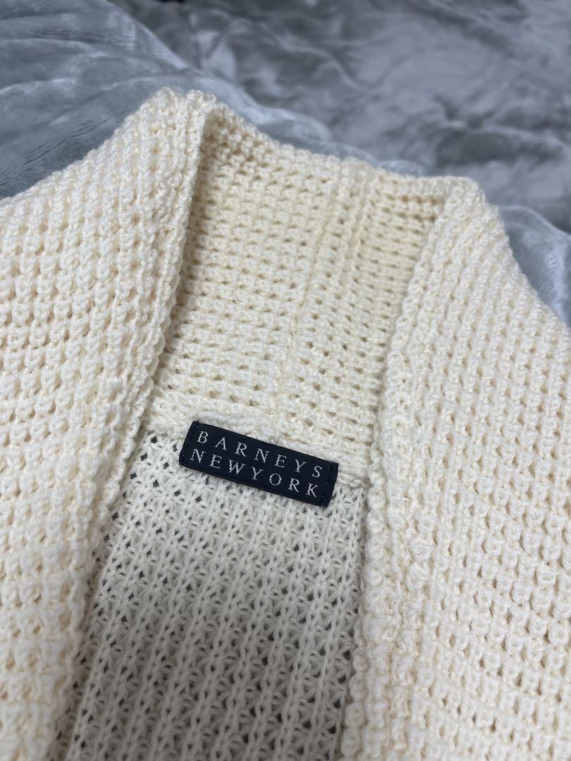 BARNEYS NEW YORK ウールカーディガン