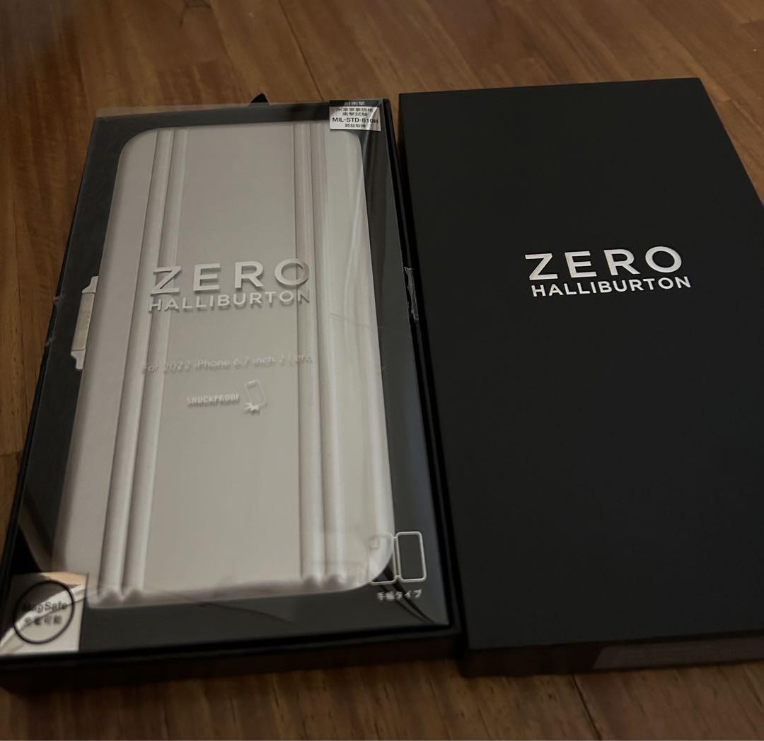 【新品】手帳型 iPhone 14 Plus ZERO HALLIBURTON